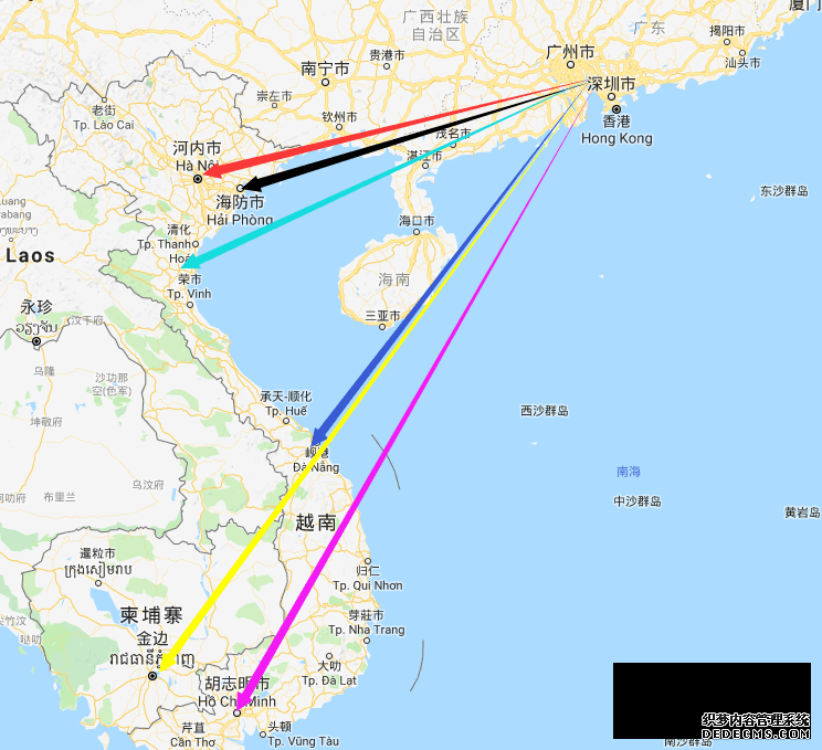 柬埔寨物流專線